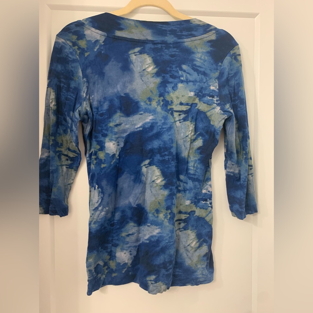 Daisy Fuentes tie dye top. Size medium. - Picture 7 of 7
